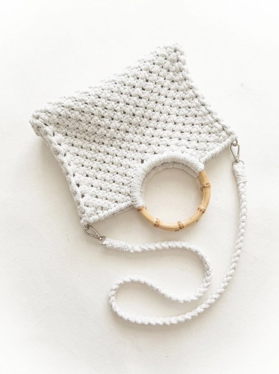 Pearl - Artisan Macramé Bag