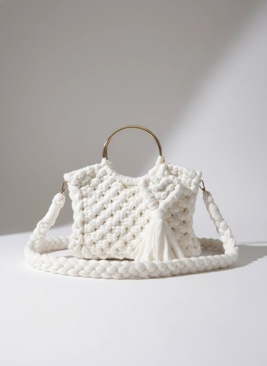 Cloud - Artisan Macramé Bag
