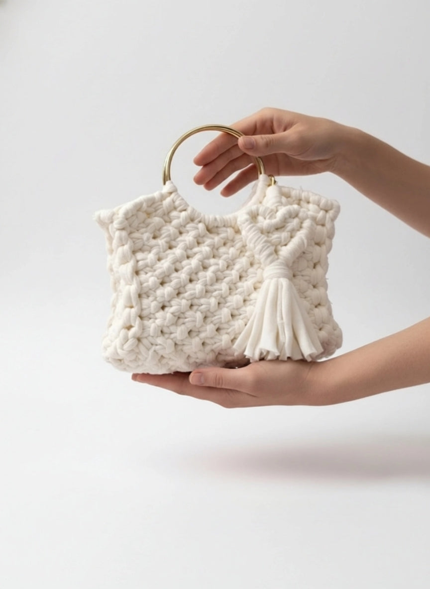 Cloud - Artisan Macramé Bag
