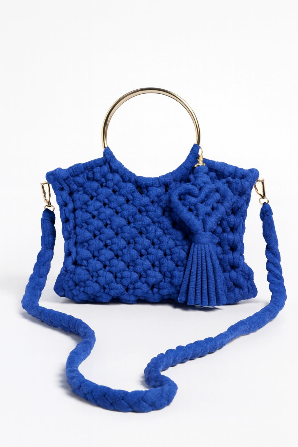 Sapphire - Artisan Macramé Bag