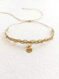 Golden Seashell Choker