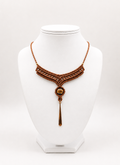 Harmony - Terracotta Tiger Eye Choker