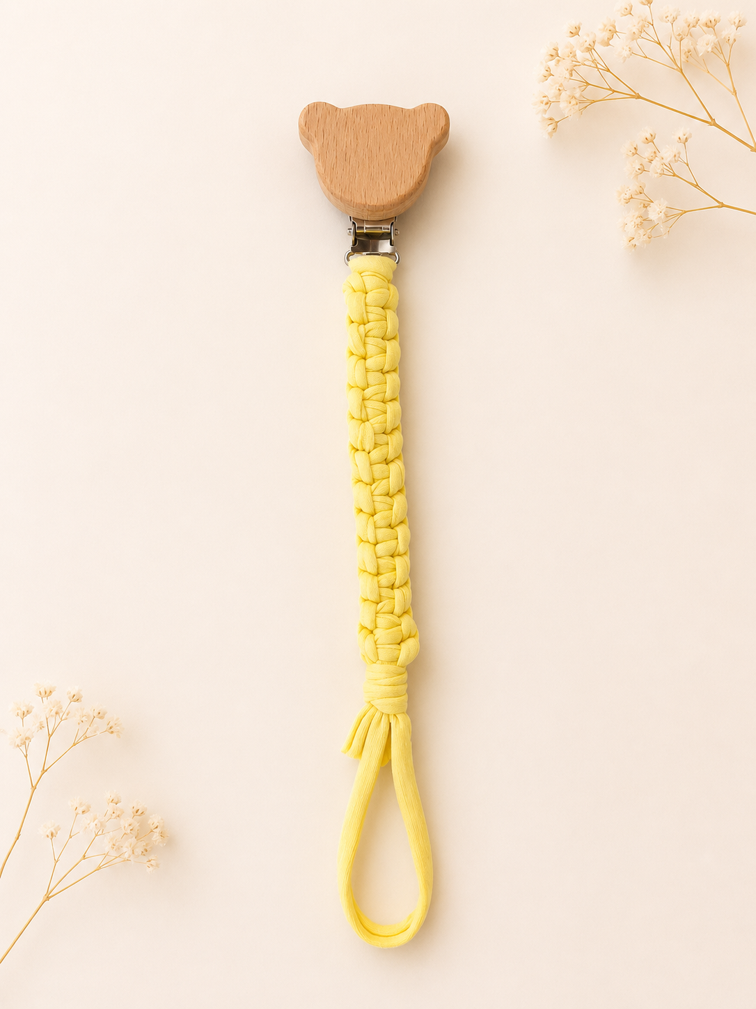 Bear Pacifier Clip