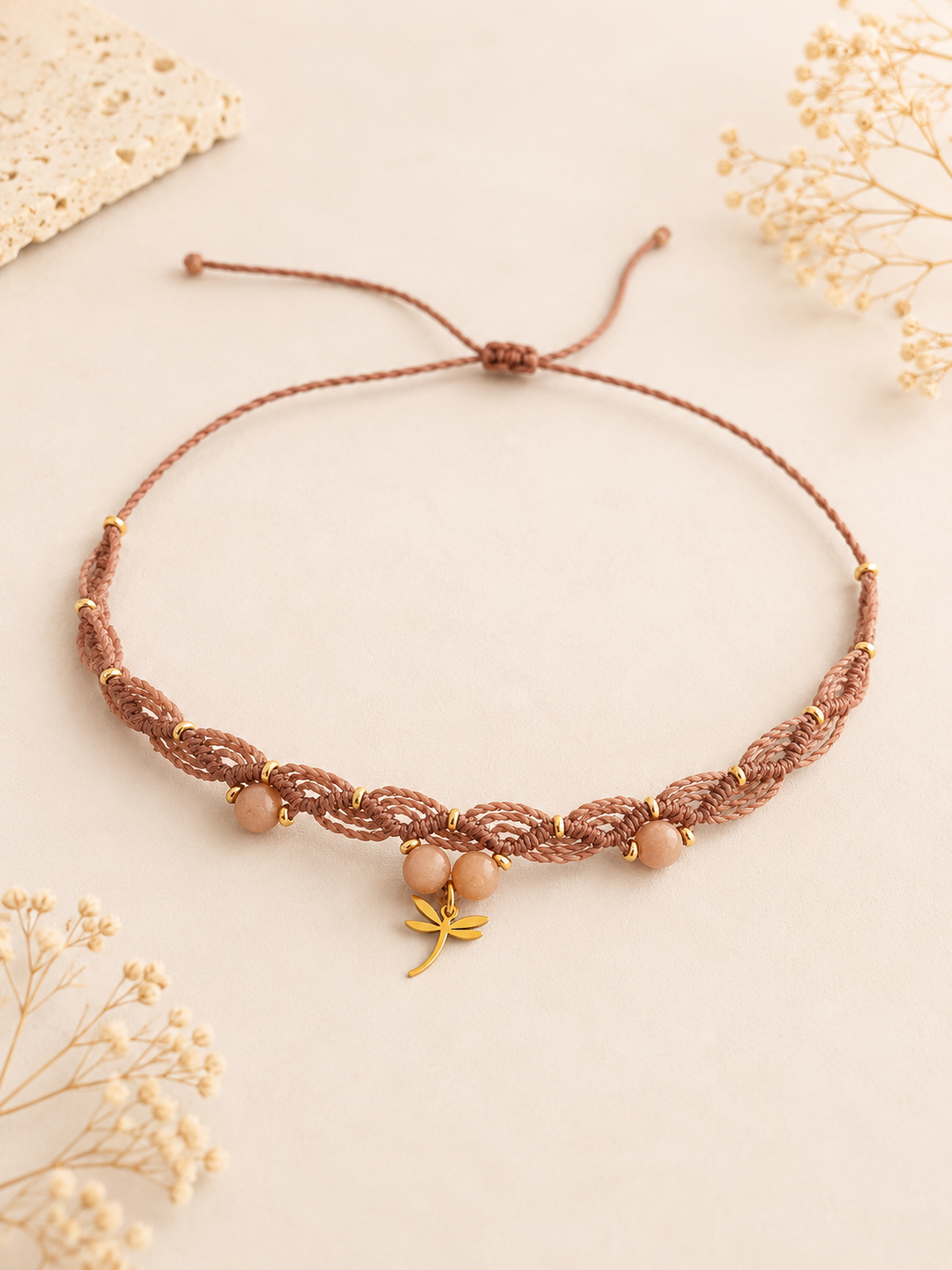 Sunstone Dragonfly Choker