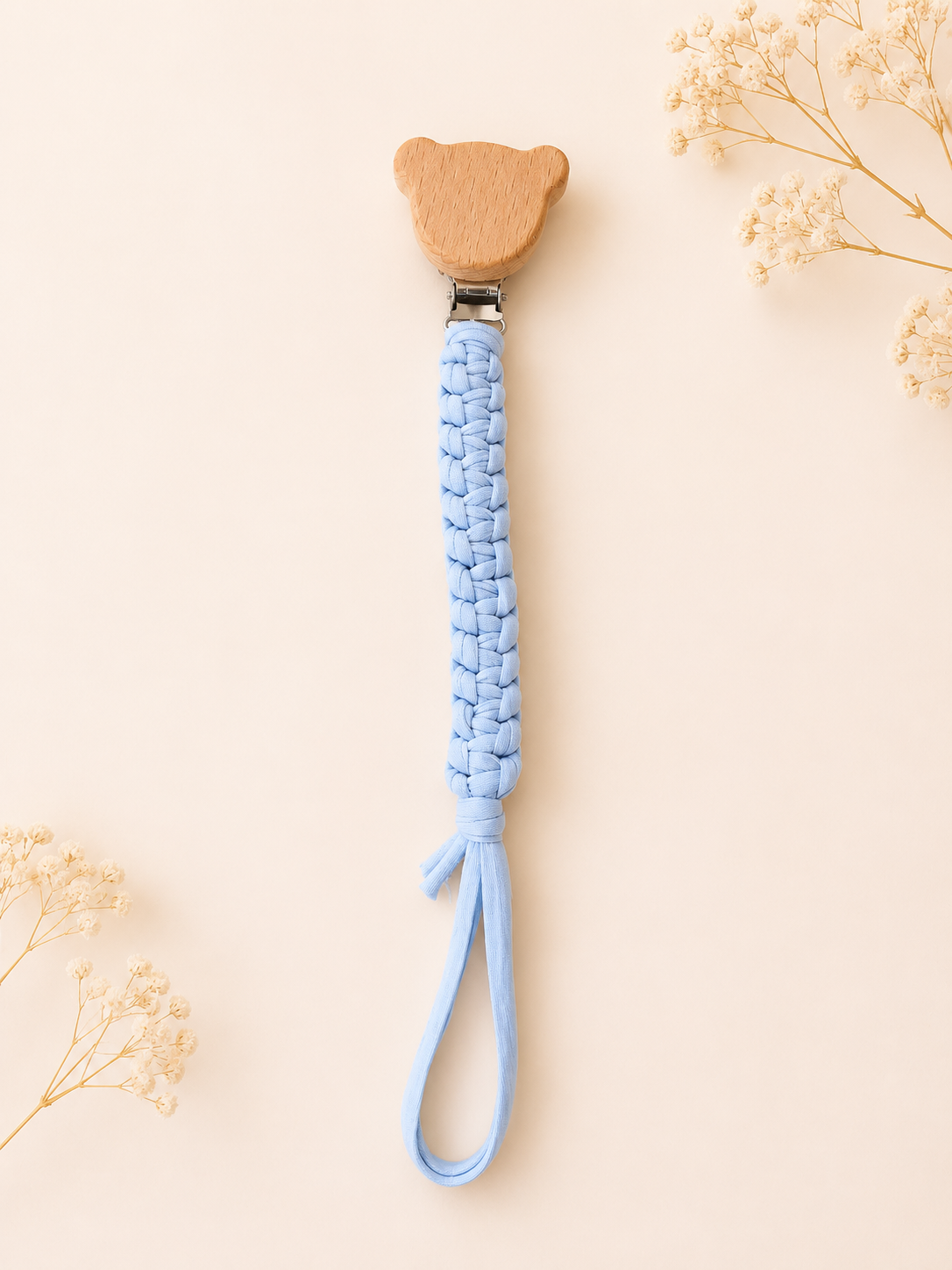 Bear Pacifier Clip