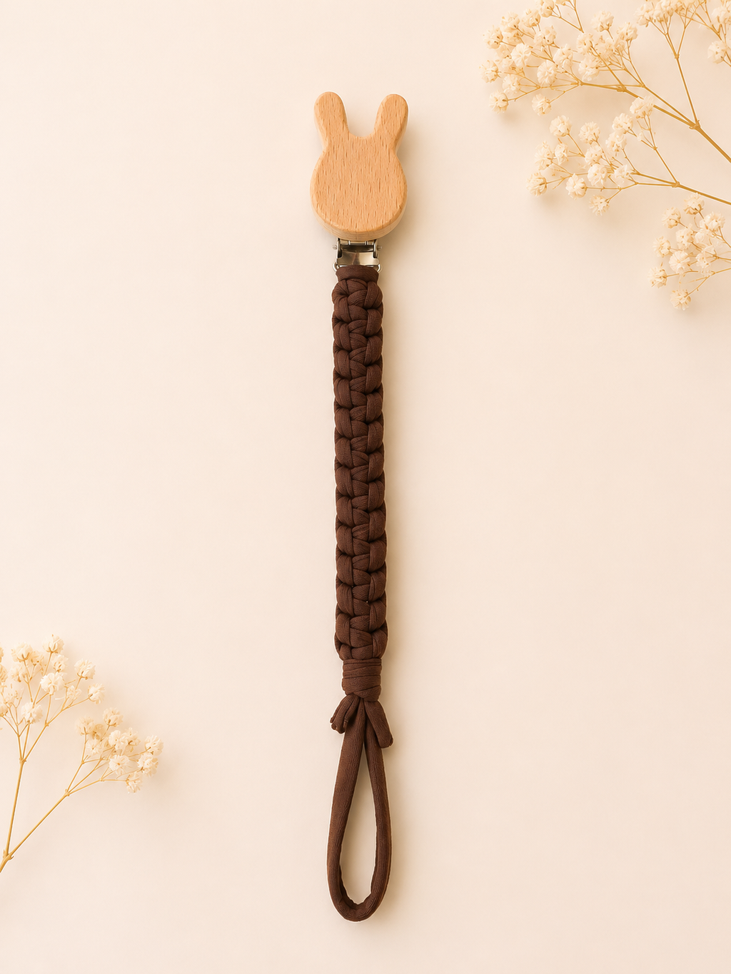 Bunny Pacifier Clip