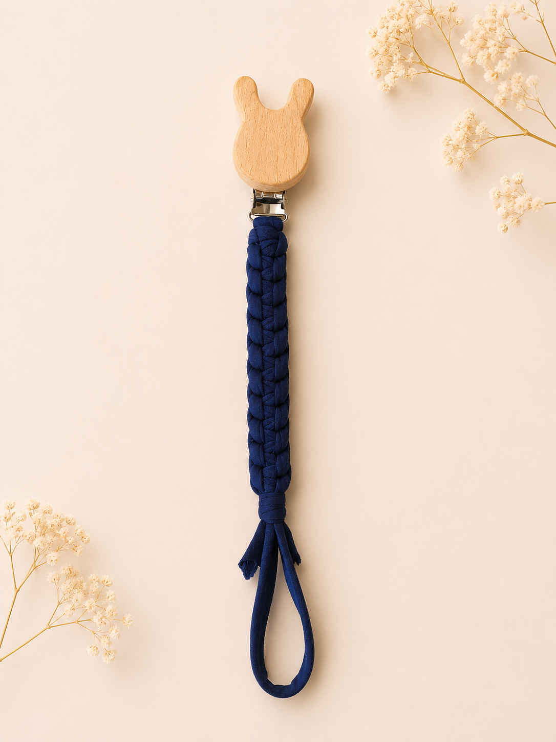 Bunny Pacifier Clip