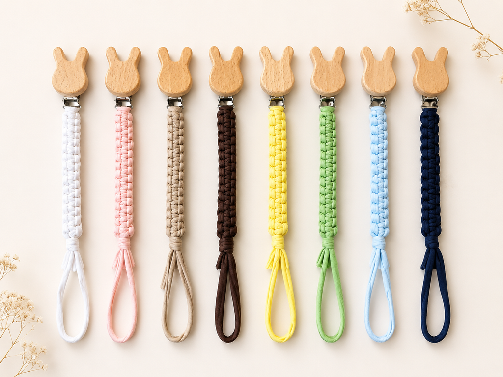 Bunny Pacifier Clip