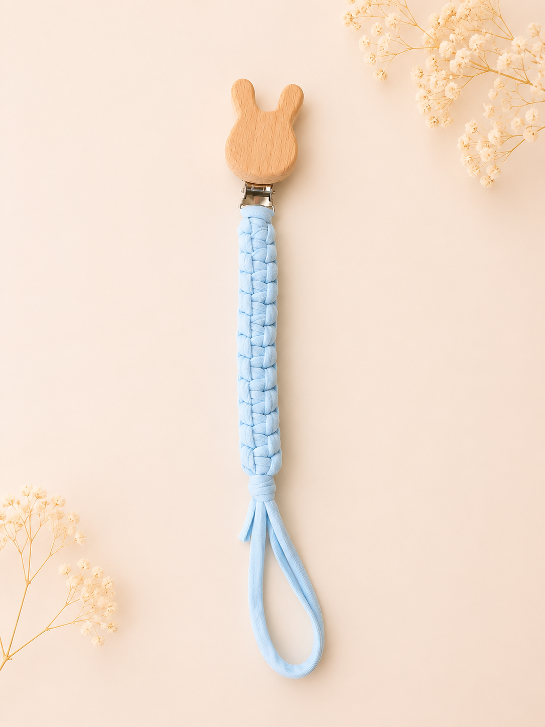 Bunny Pacifier Clip