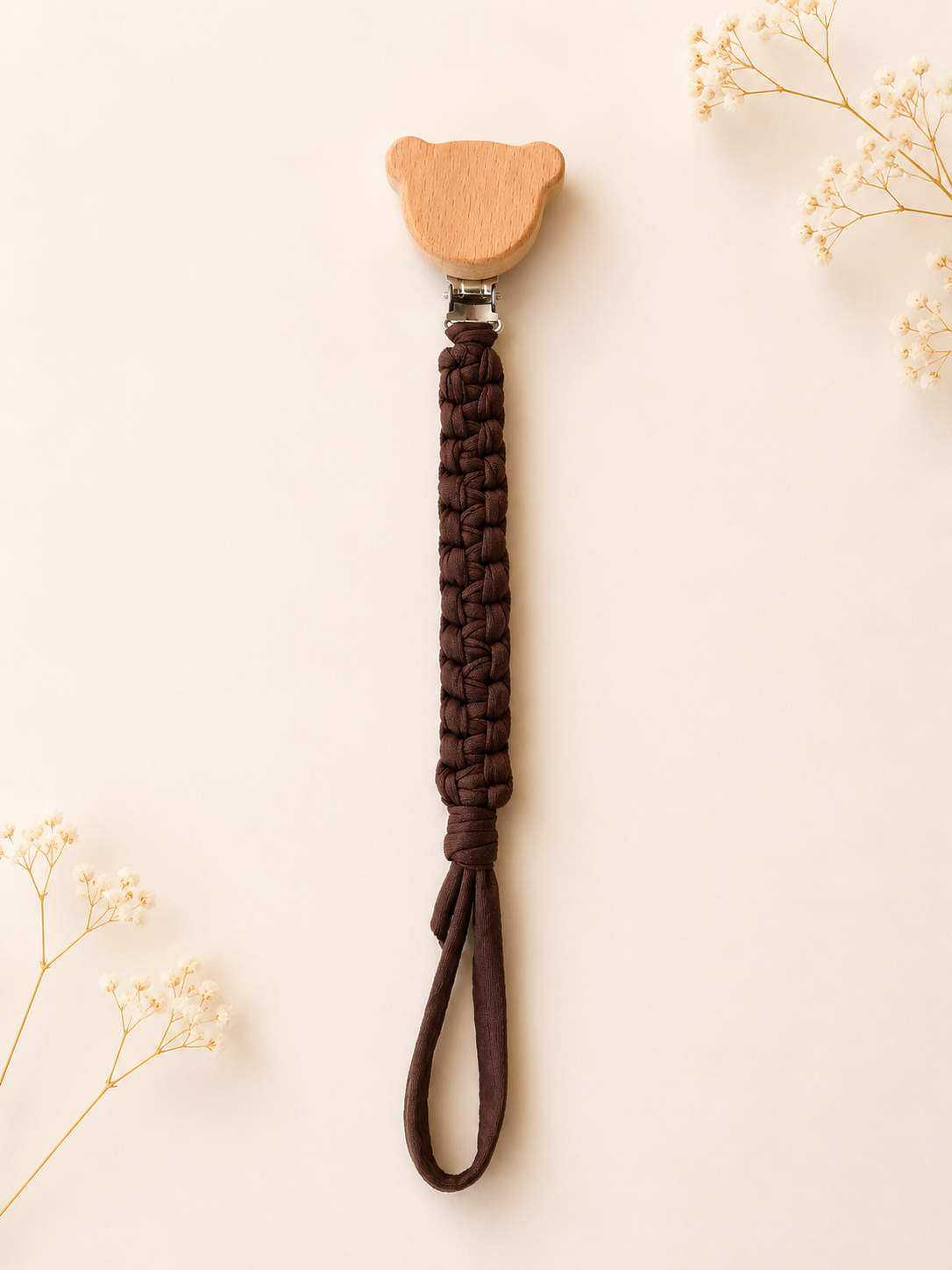 Bear Pacifier Clip