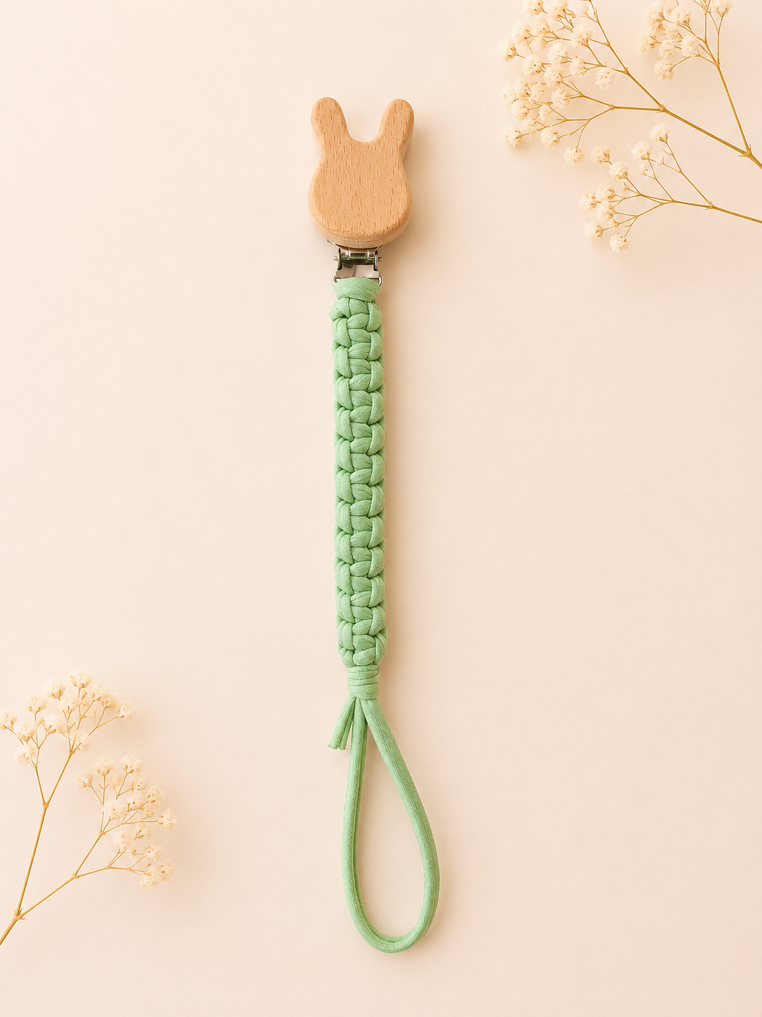 Bunny Pacifier Clip