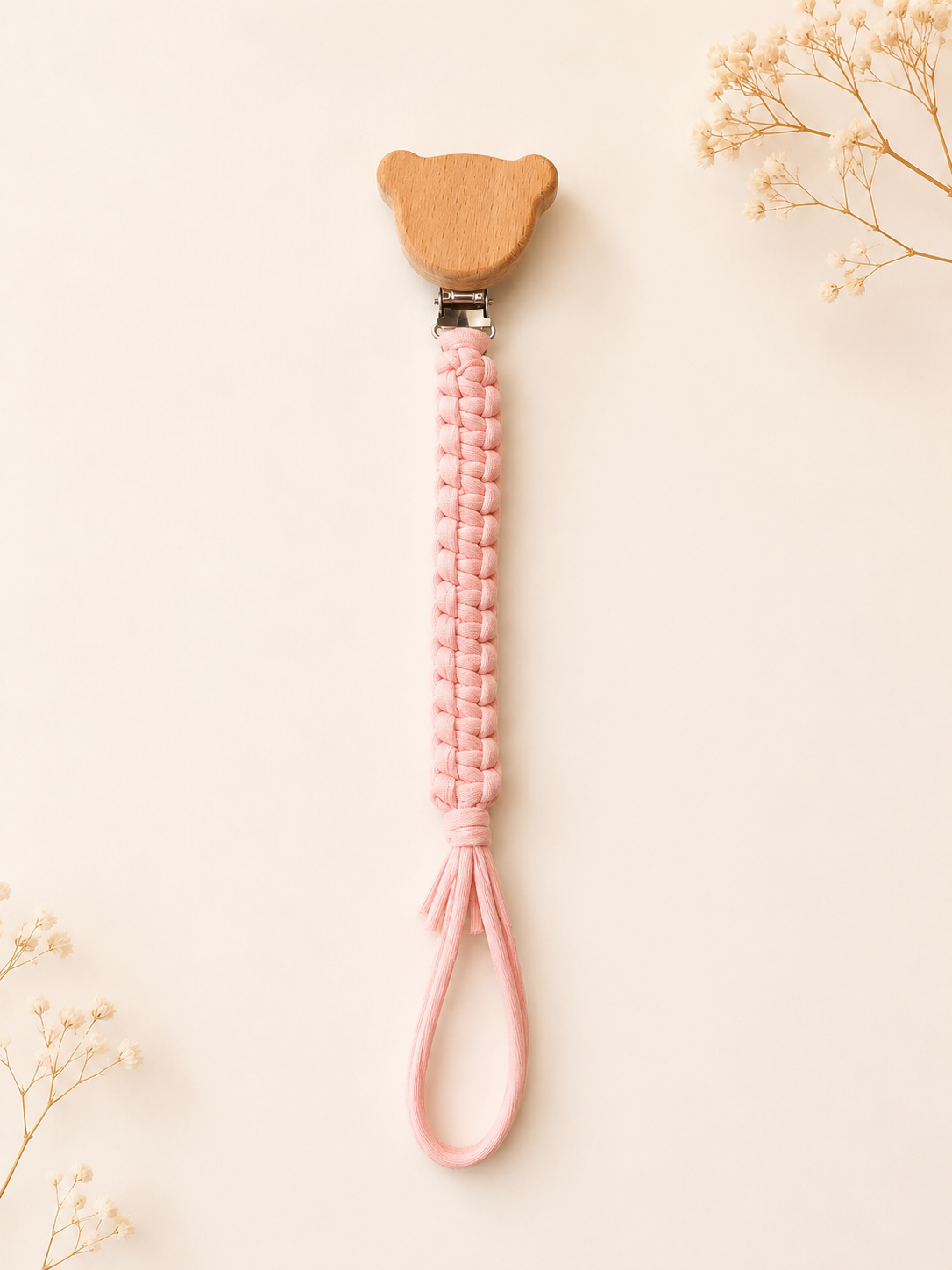 Bear Pacifier Clip