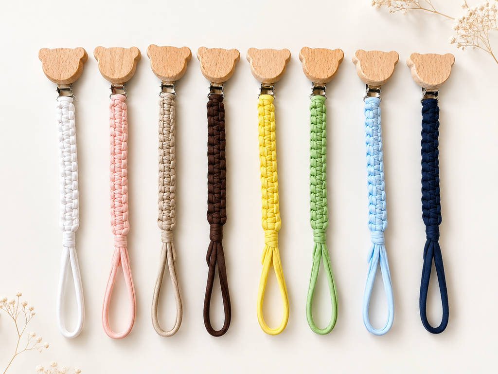 Bear Pacifier Clip