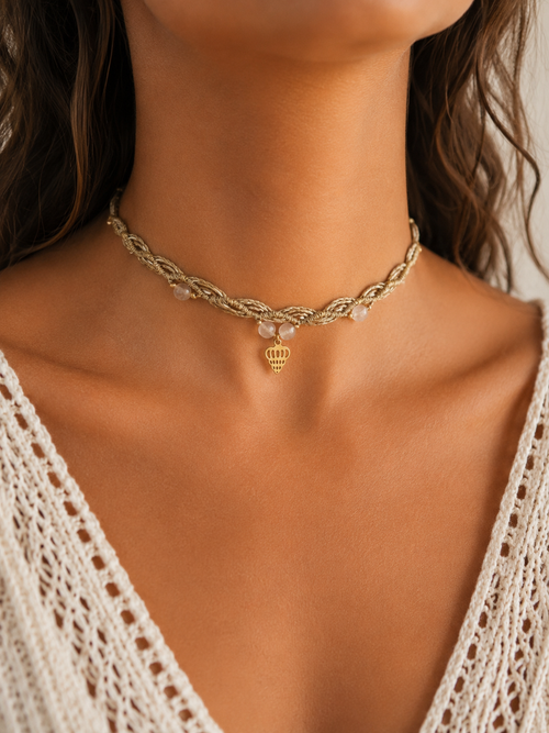 Golden Shell Choker